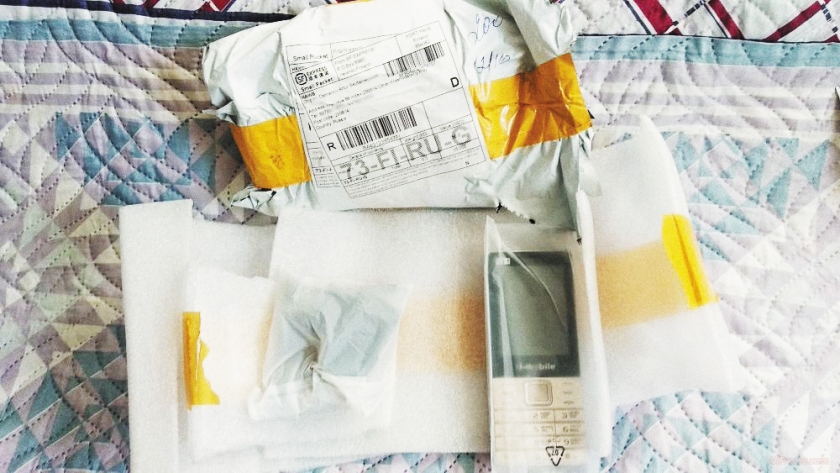 Заказанный телефон на алиэкспресс из Крыма